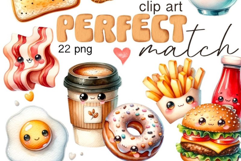 perfect-match-best-friends-clipart