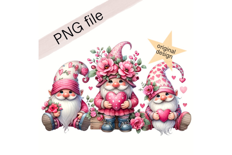 watercolor-valentine-gnomes-png-clipart