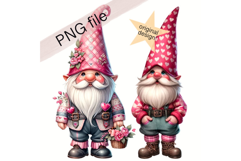 watercolor-valentine-gnomes-png-clipart