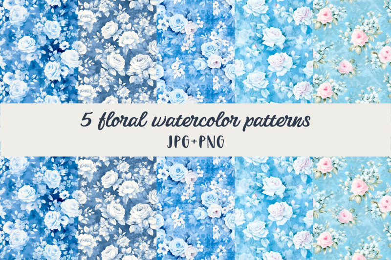 floral-watercolor-patterns