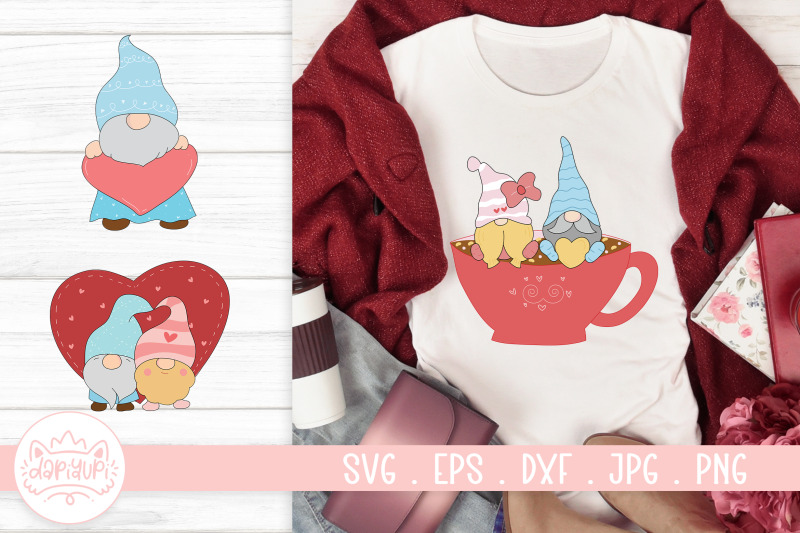 valentine-gnome-nbsp-quotes-svg-cut-file