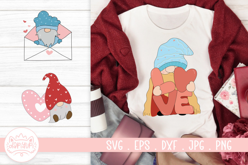 valentine-gnome-nbsp-quotes-svg-cut-file