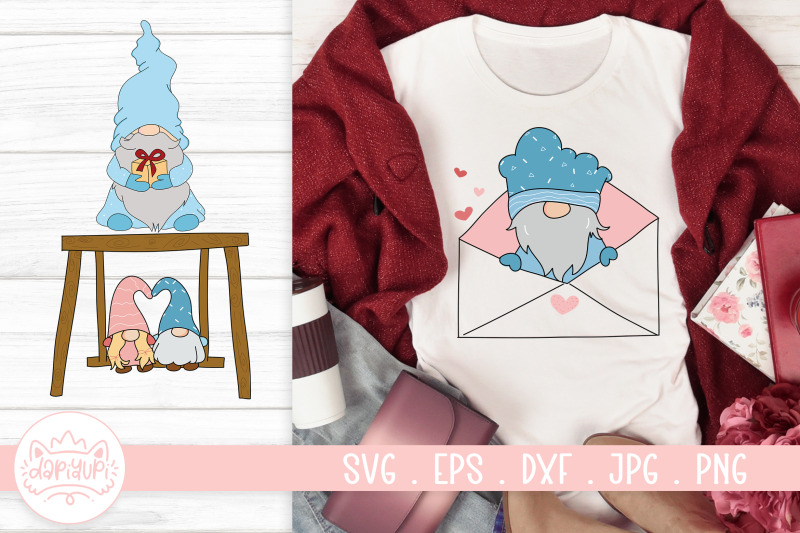 valentine-gnome-nbsp-quotes-svg-cut-file