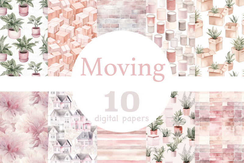 moving-digital-paper-house-pattern