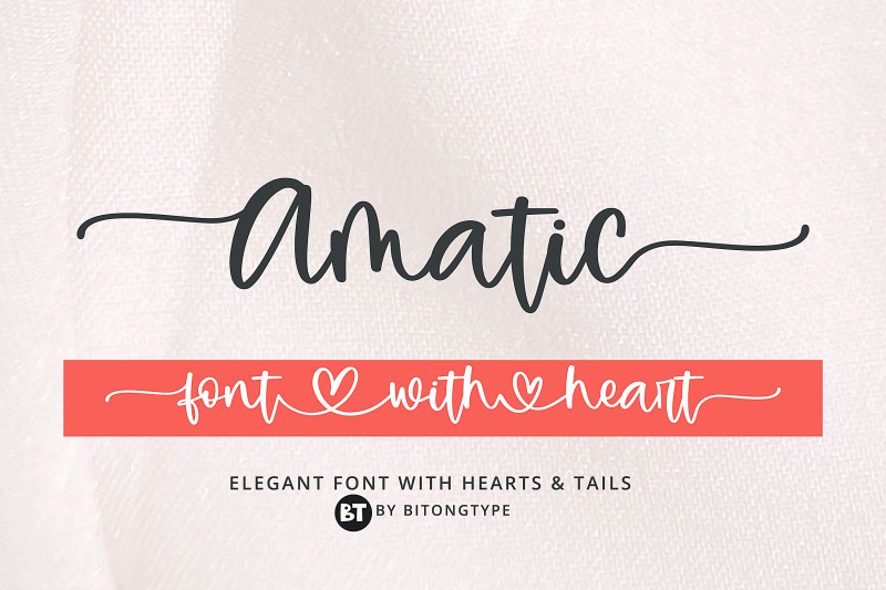 amatic-an-elegant-font-with-hearts-and-tails
