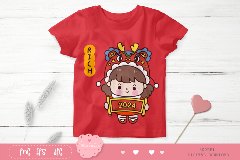 chinese-new-year-cute-girl-year-of-dragon-kawaii-clipart