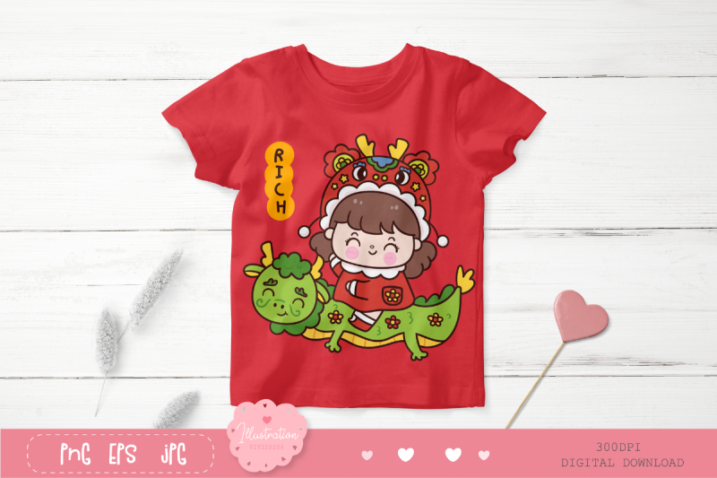 chinese-new-year-cute-girl-year-of-dragon-kawaii-clipart