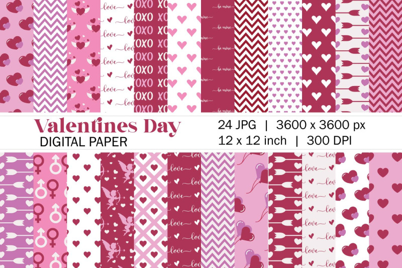 valentine-039-s-day-digital-paper