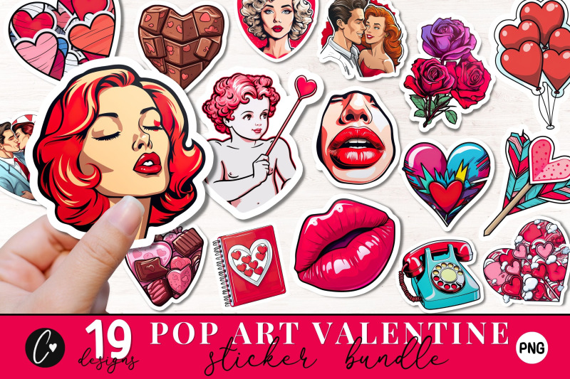 pop-art-valentine-sticker-png-bundle