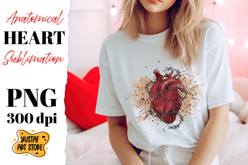 anatomical-heart-sublimation-barbed-wire-heart-sublimation