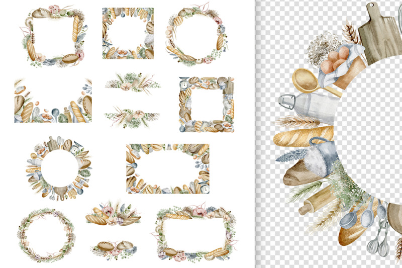 festive-bakery-frames-set-of-11-pngs-with-transparent-backgrounds