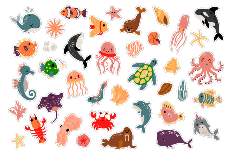 sea-animals-printable-stickers-cricut-design