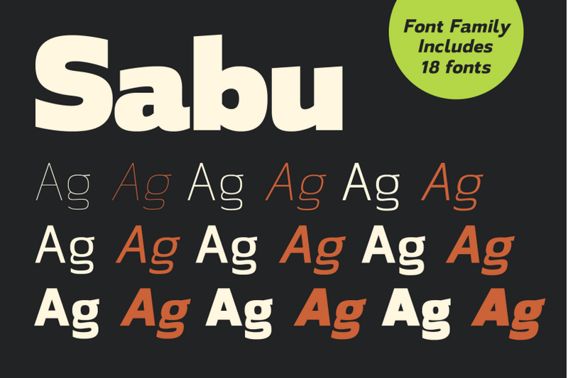 sabu-font-family