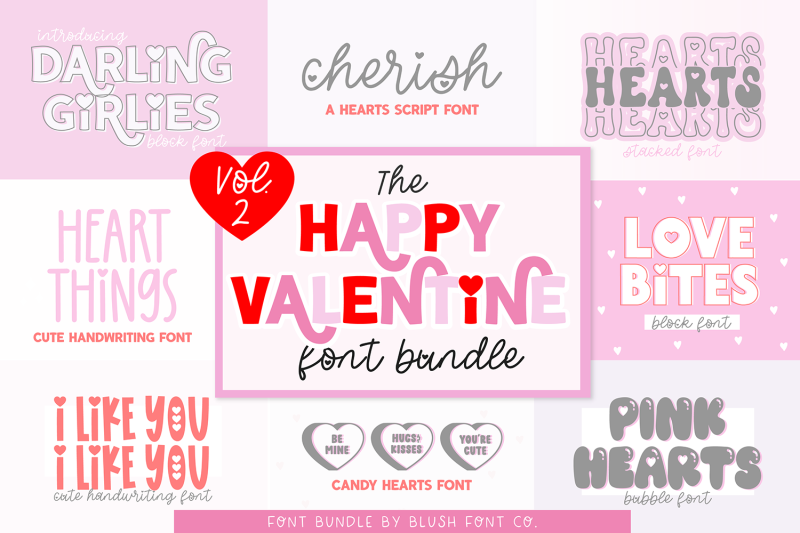 happy-valentine-font-bundle-vol-2