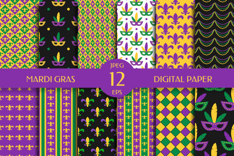 mardi-gras-digital-paper-bundle-carnival-seamless-patterns