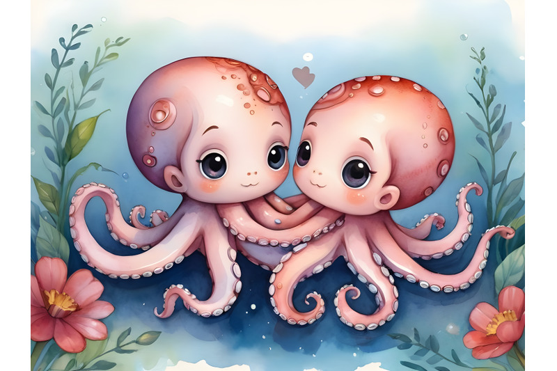 cute-octopus-couple-making-love