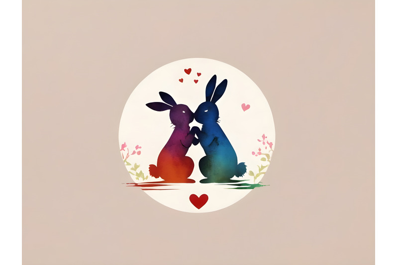 cute-bunny-couple