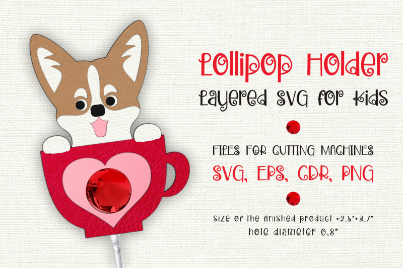 corgi-dog-lollipop-holder-valentine-paper-craft-template