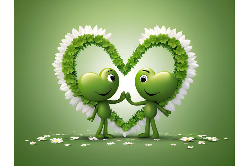 couple-green-flower-making-love