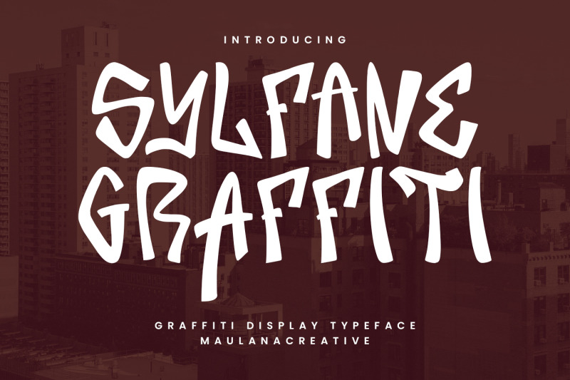 sylfane-graffiti-display-font