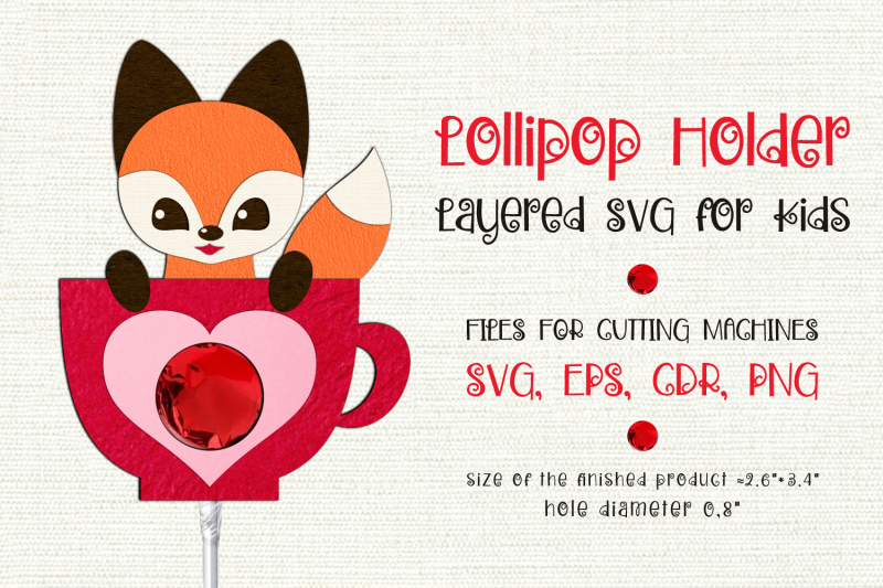 fox-in-a-cup-lollipop-holder-valentine-paper-craft-template