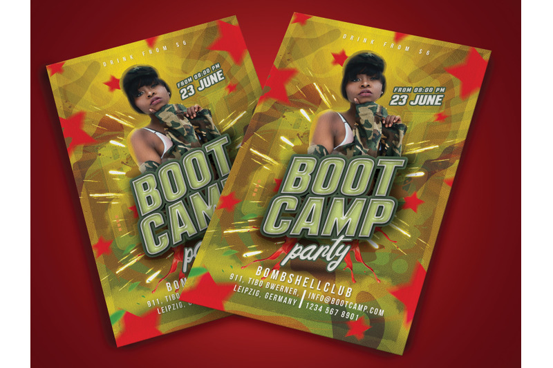 boot-camp-party-flyer-template