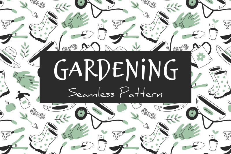 gardening-doodle-seamless-pattern