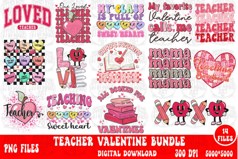 valentine-teacher-png-bundle