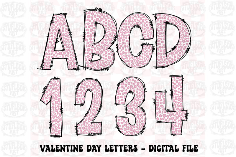 valentine-039-s-day-alphabet-doodle-png-bundle