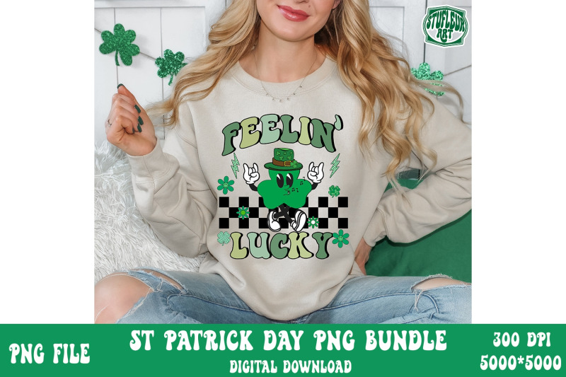 retro-st-patrick-day-png-bundle