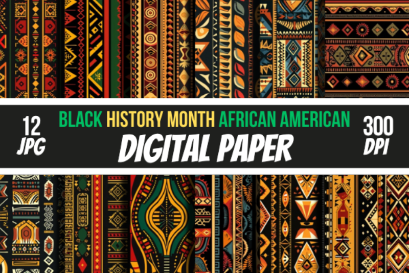 traditional-black-history-month-african-patterns-digital-papers