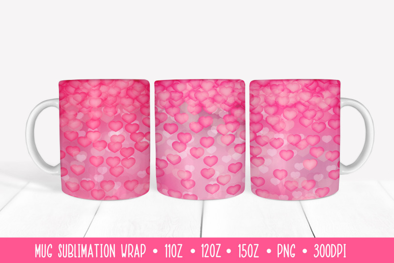hot-pink-hearts-mug-sublimation-design-valentines-mug-wrap