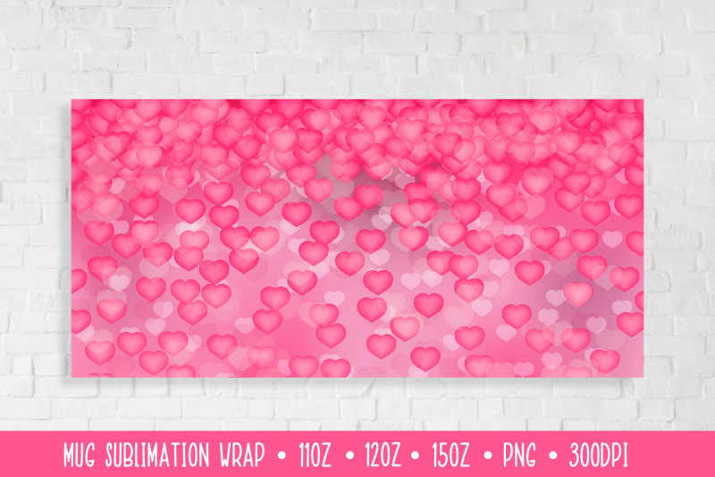 hot-pink-hearts-mug-sublimation-design-valentines-mug-wrap