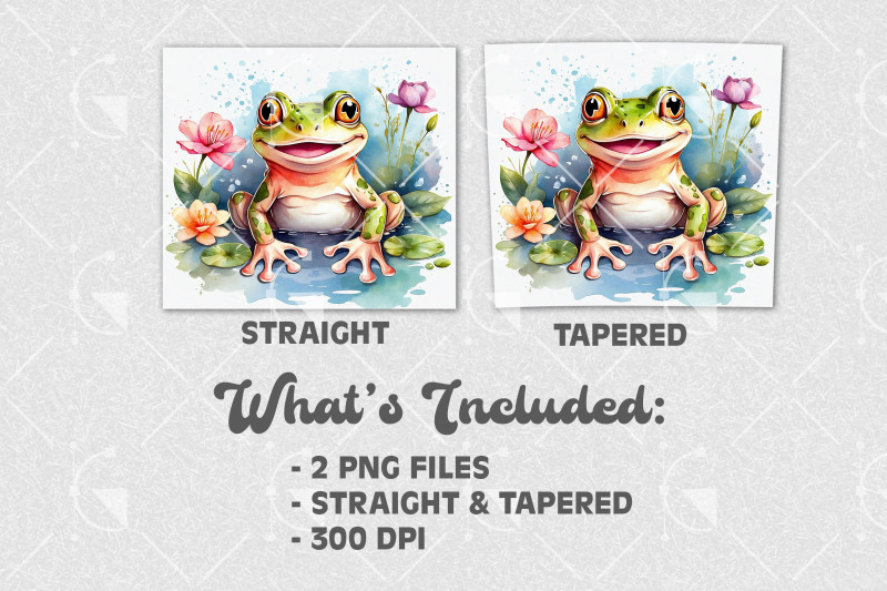 cute-frog-20-oz-tumbler-wrap