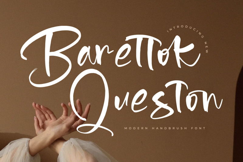 barettok-queston-modern-handbrush-font