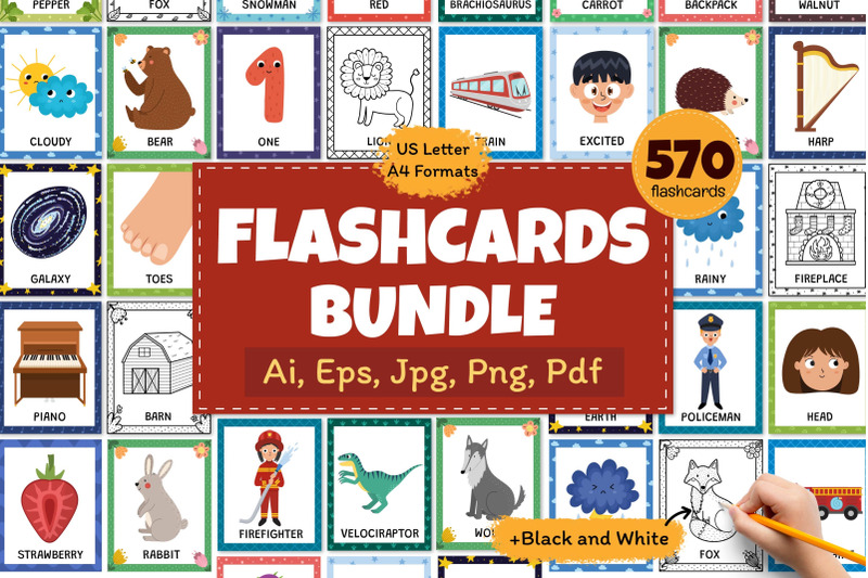 flashcards-bundle-570-in-1