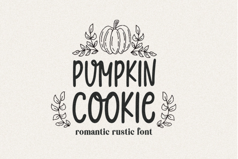 pumpkin-cookie-rustic-farmhouse-font