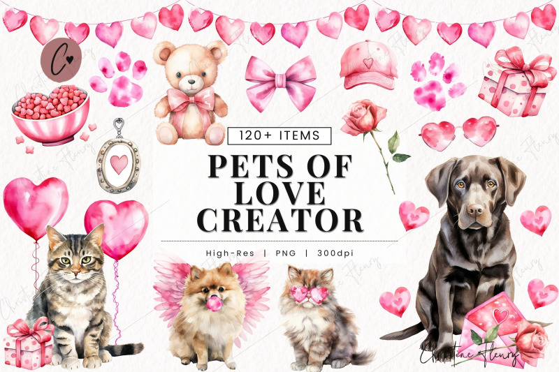 valentine-pets-of-love-creator-clipart
