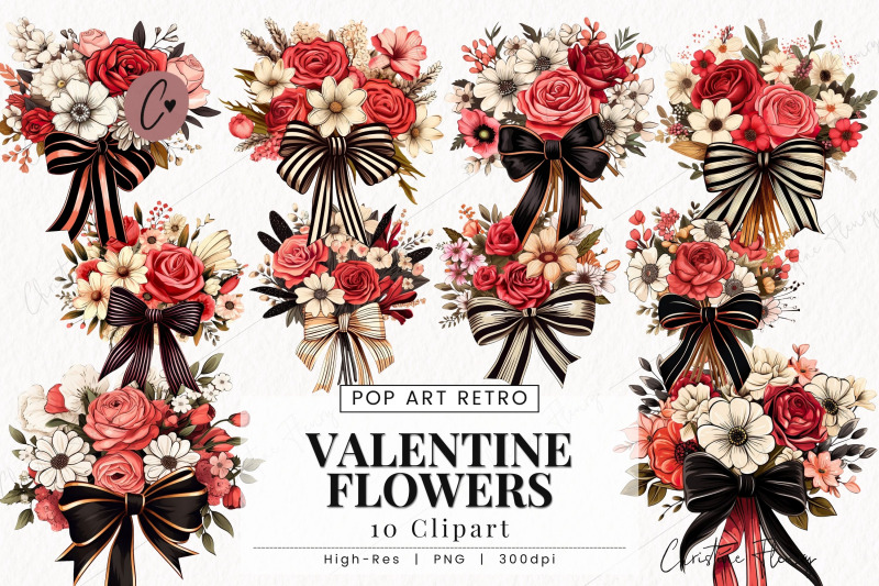 pop-art-retro-valentine-flowers-clipart