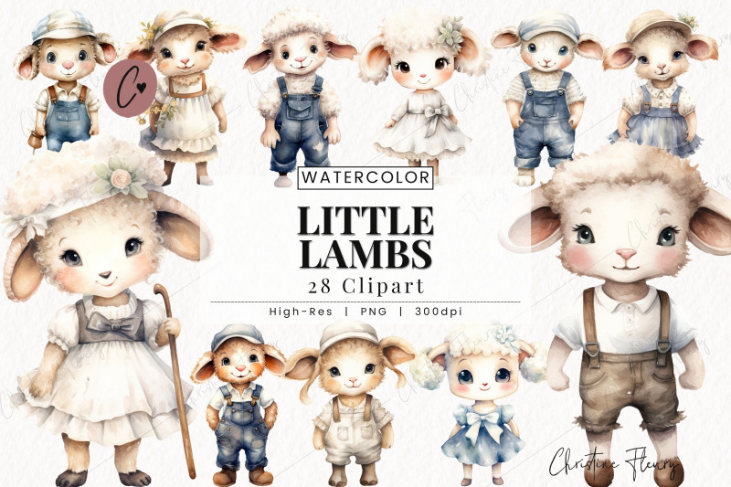 watercolor-little-lambs-clipart