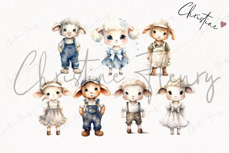 watercolor-little-lambs-clipart