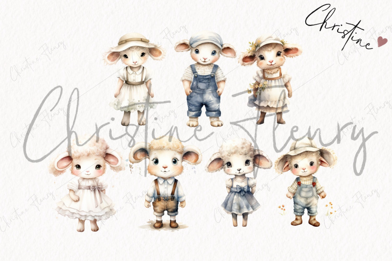 watercolor-little-lambs-clipart