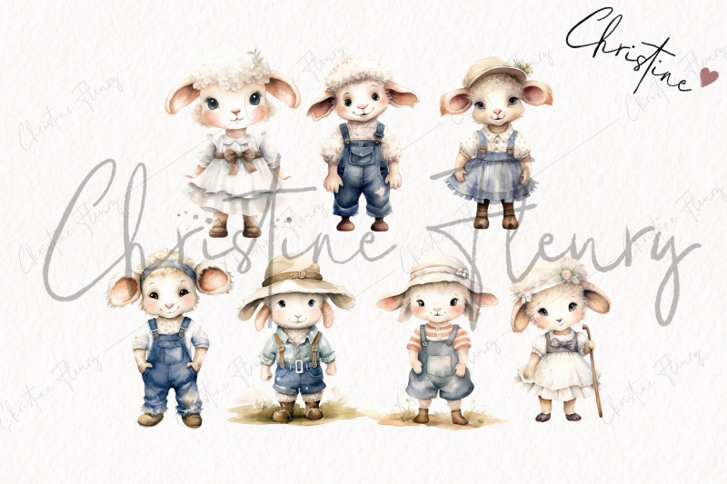 watercolor-little-lambs-clipart