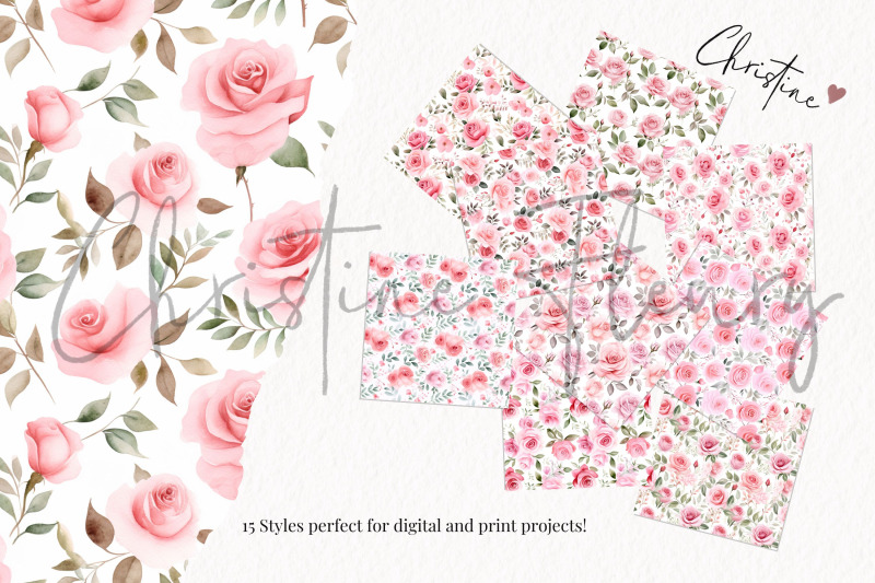 seamless-blush-roses-digital-paper