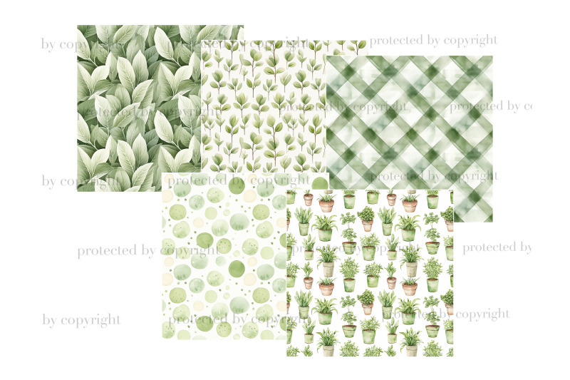 gardening-digital-paper-garden-seamless-pattern