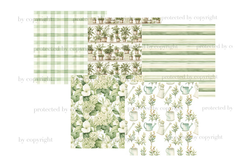 gardening-digital-paper-garden-seamless-pattern