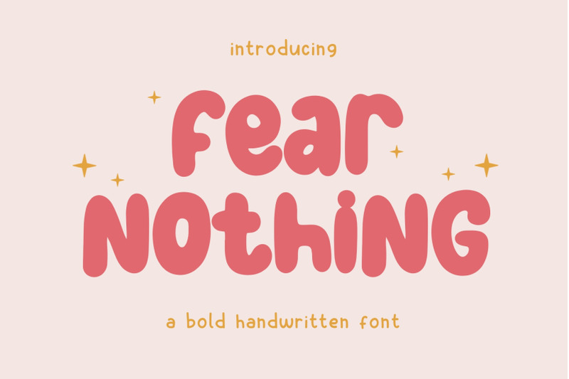 fear-nothing-font-sans-serif-font-bold-handwritten-texture-typeface