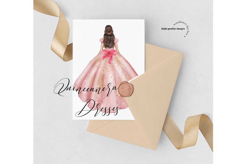 rose-gold-princess-birthday-clipart-quinceanera
