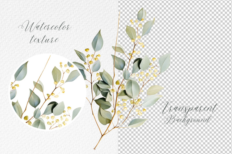 eucalyptus-and-gold-watercolor-borders