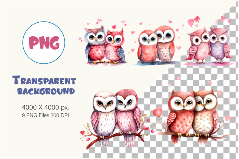 cute-owls-for-valentines-day-watercolor